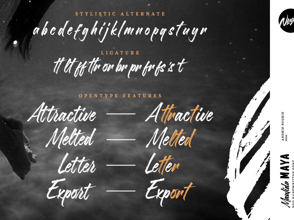 Maulida Maya Free Font