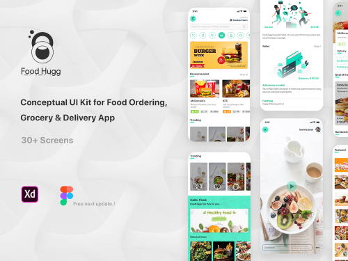 Multi Delivery Service iOS UI Kit