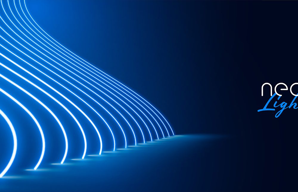 Neon Light Effect Background