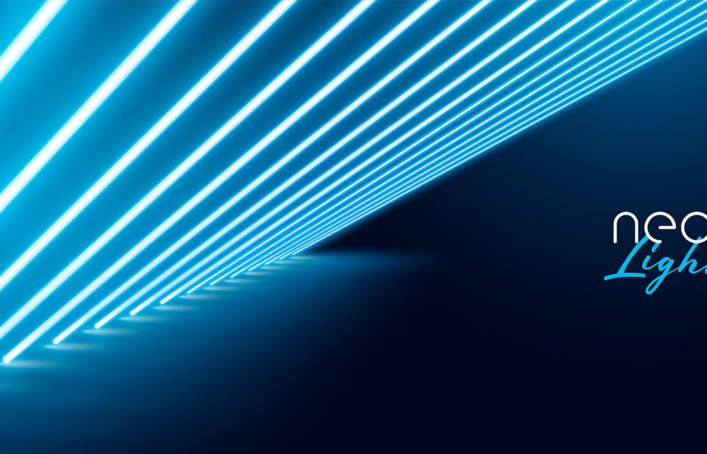 Neon Light Effect Background