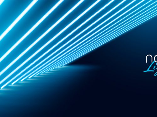 Neon Light Effect Background