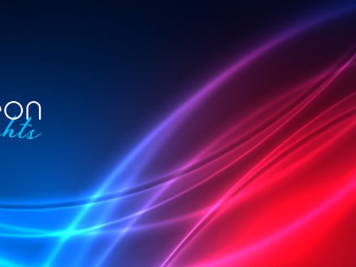 Neon Light Effect Background