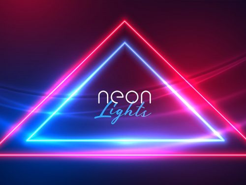 Neon Light Effect Background