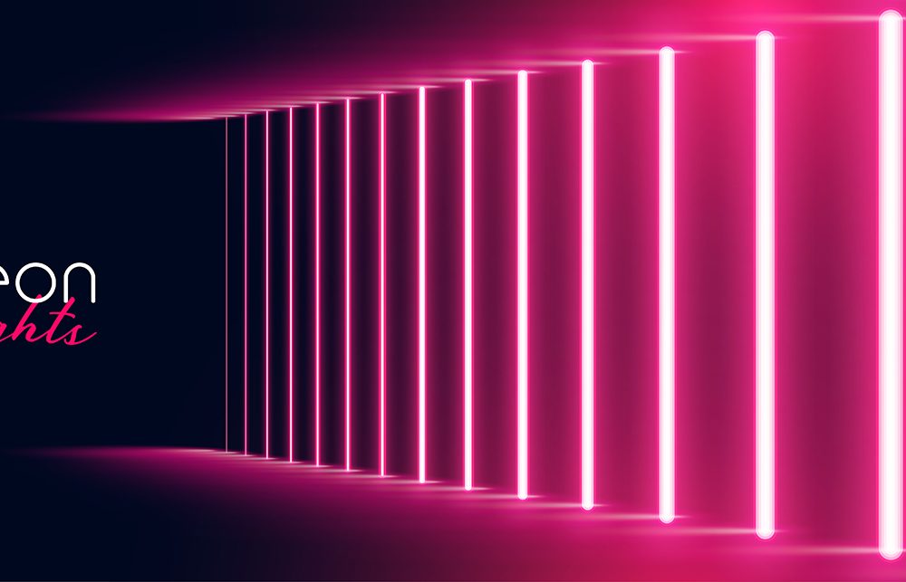 Neon Light Effect Background