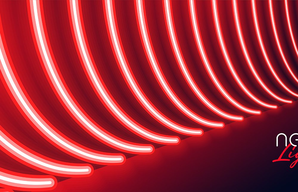 Neon Light Effect Background