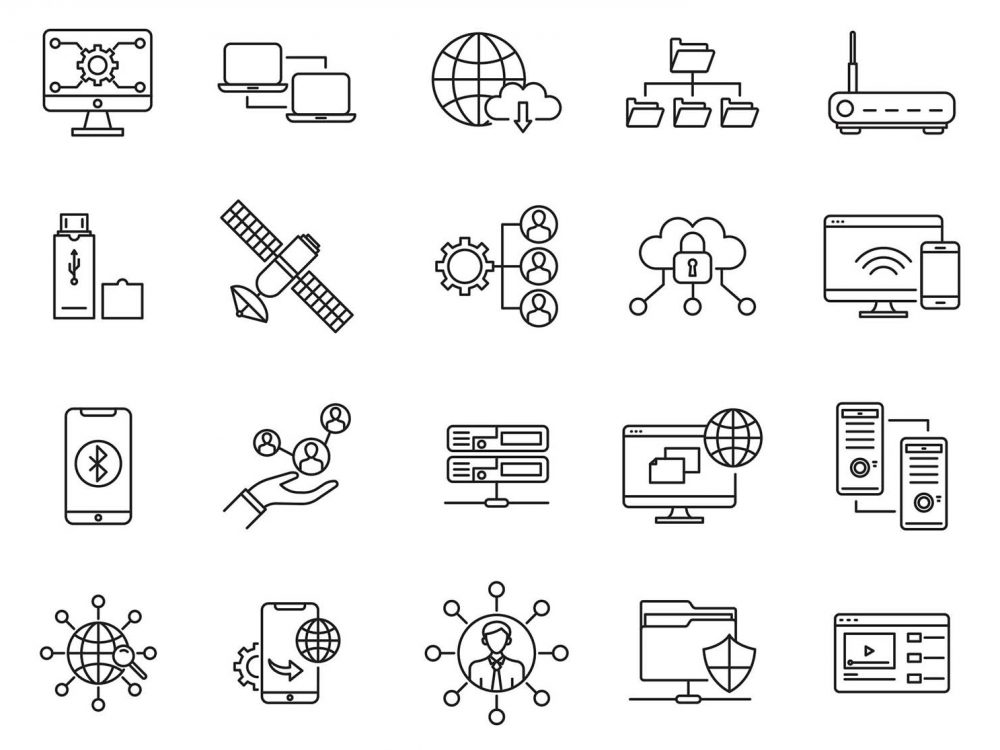 Networking Vector Icons