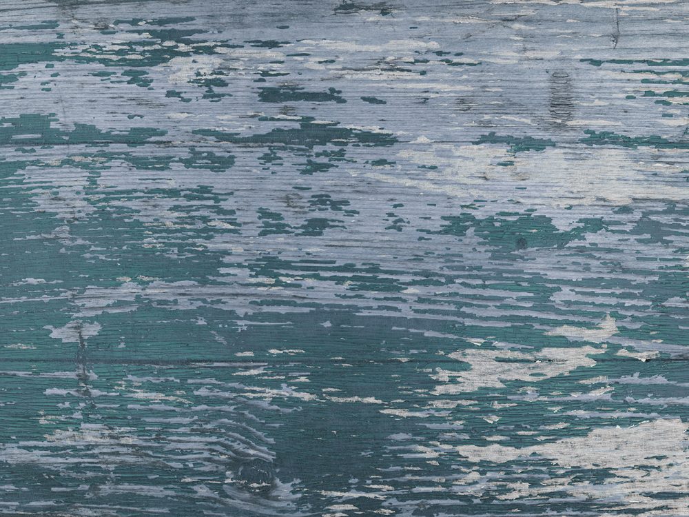 Old Blue Wooden Texture