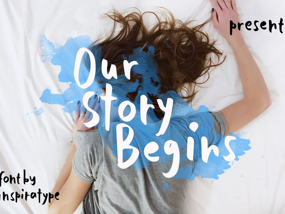 Our Story Begins Free Font