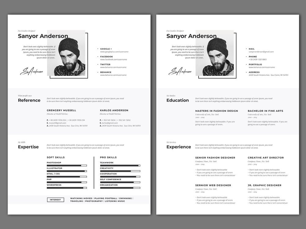 Resume Template Vol-05