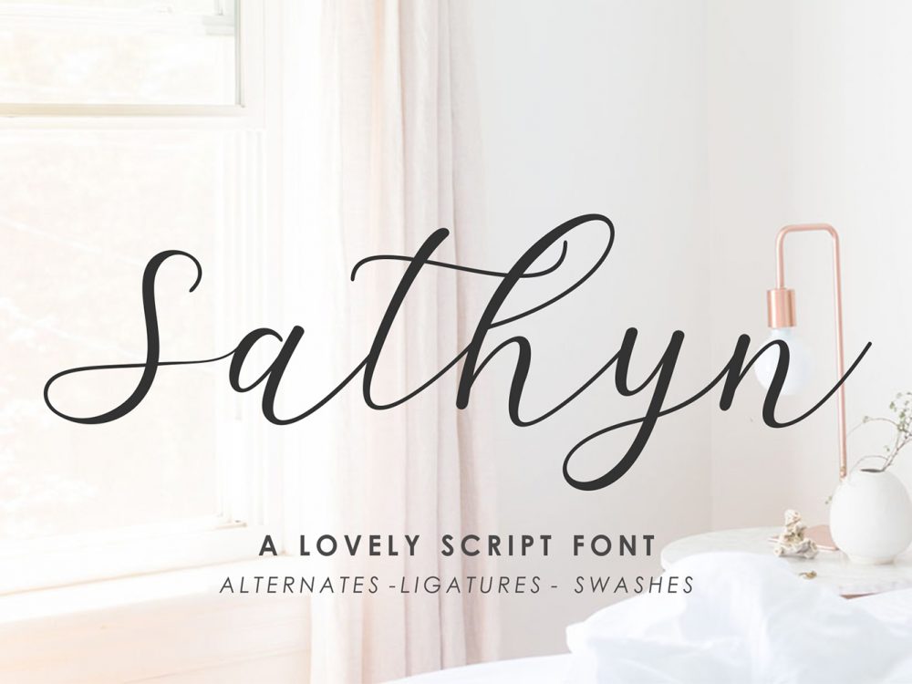 Sathyn Free Font