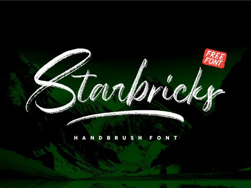 Starbricks Free Font