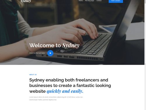 Sydney - Multipurpose WordPress Theme