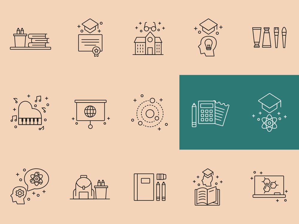 Teaching Vector Icons