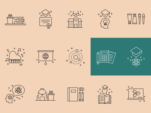 Teaching Vector Icons