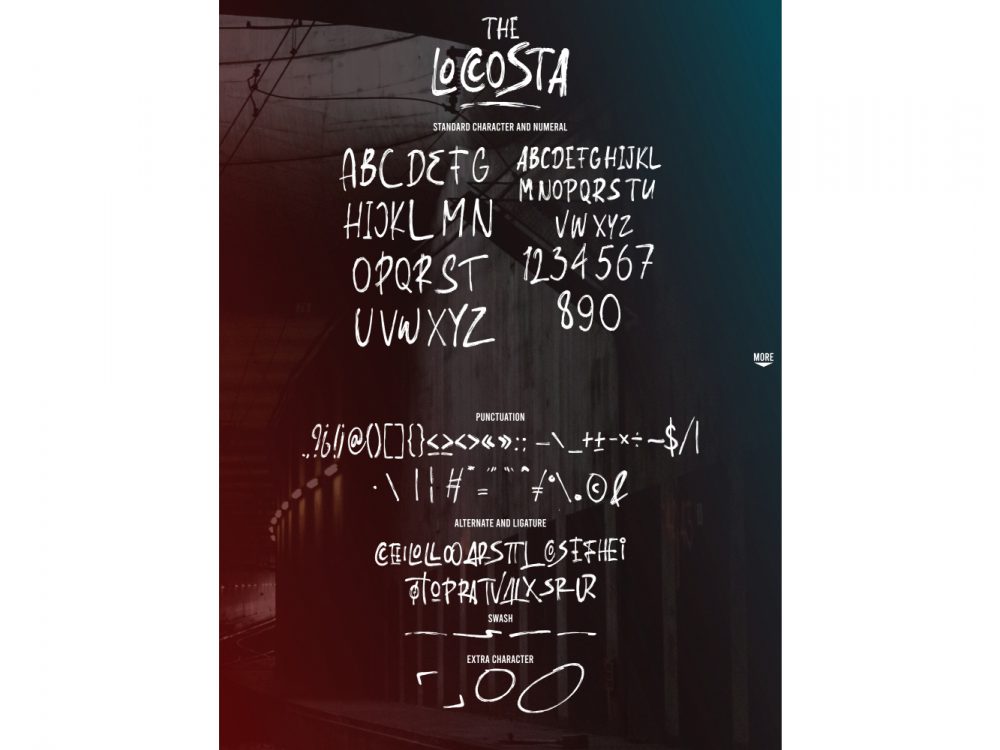 The Loccosta Free Font