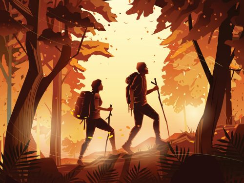 Travel Time Vector Free Illustration