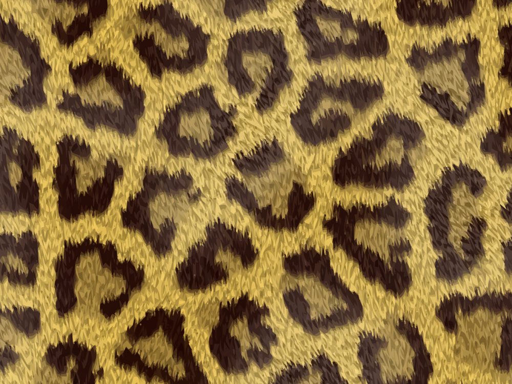 Watercolor Animal Print Free Pattern