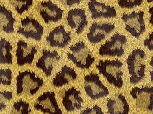 Watercolor Animal Print Free Pattern