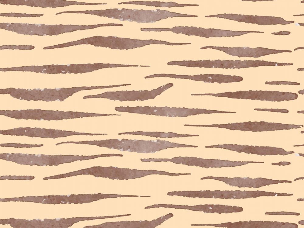 Watercolor Animal Print Free Pattern