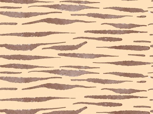 Watercolor Animal Print Free Pattern