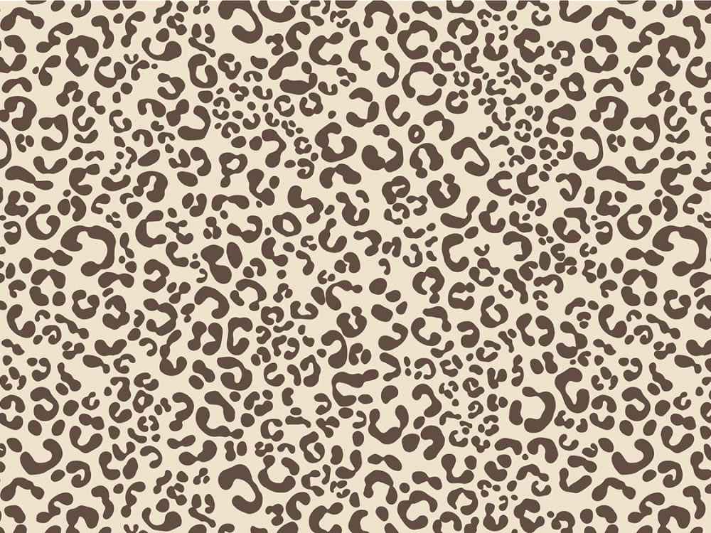 Watercolor Animal Print Free Pattern