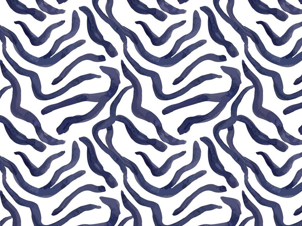 Watercolor Animal Print Free Pattern