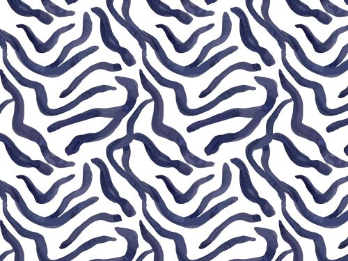 Watercolor Animal Print Free Pattern
