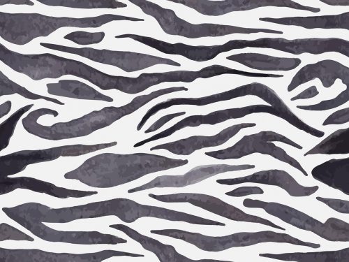 Watercolor Animal Print Free Pattern