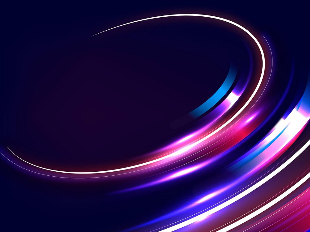 Abstract Neon Lights Background