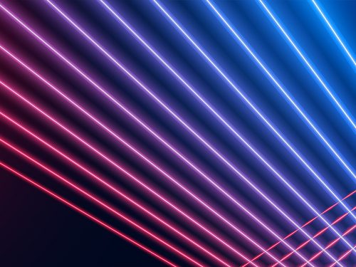 Abstract Neon Lights Background