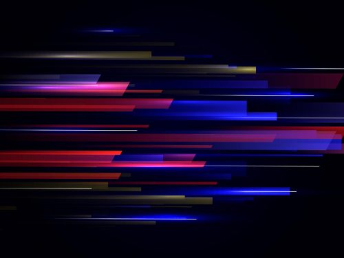 Abstract Neon Lights Background
