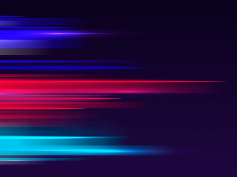 Abstract Neon Lights Background