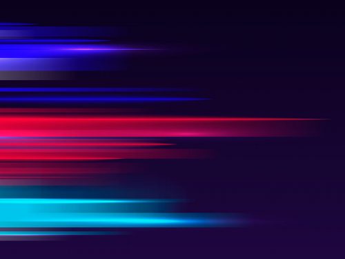 Abstract Neon Lights Background