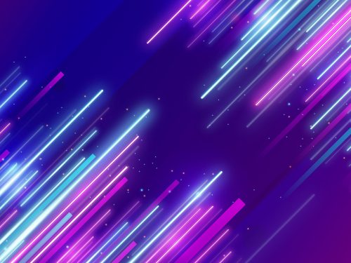 Abstract Neon Lights Background