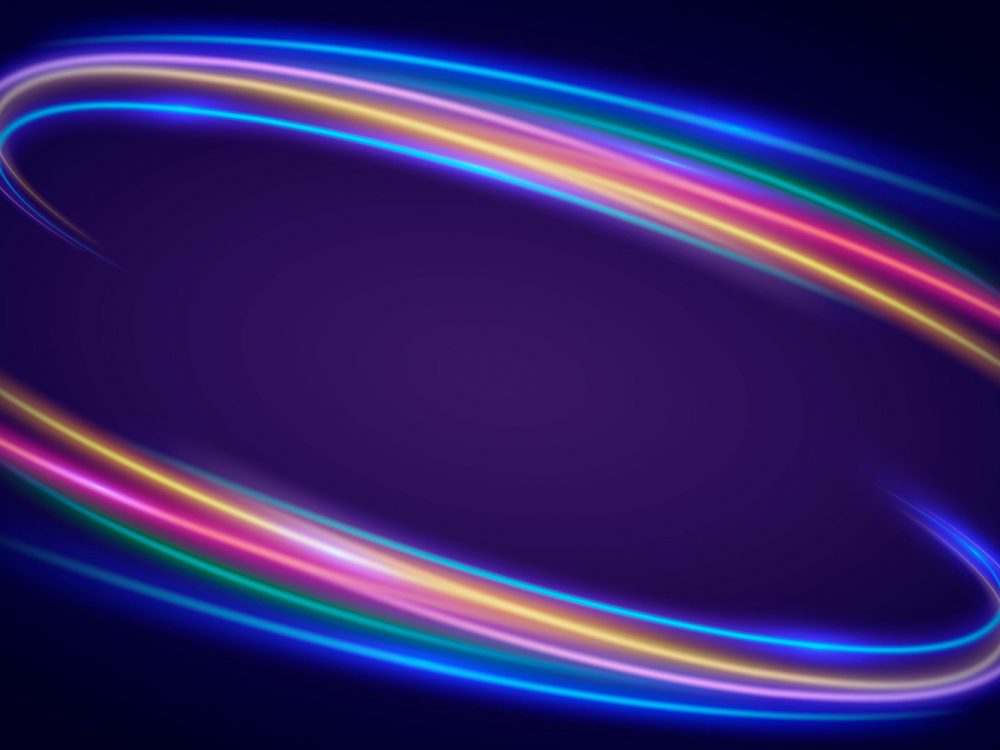 Abstract Neon Lights Background
