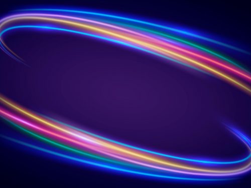 Abstract Neon Lights Background