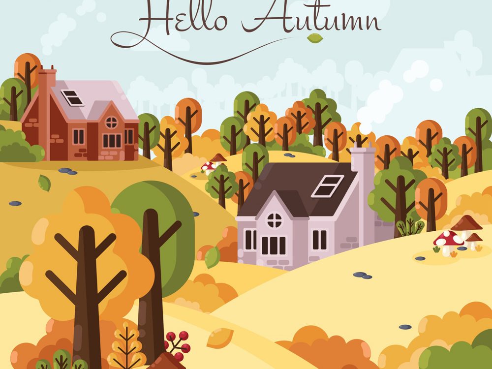 Autumn Free Vector Illustration