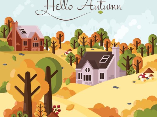 Autumn Free Vector Illustration