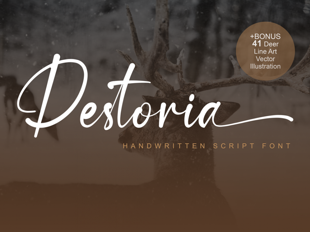 Destoria Free Font