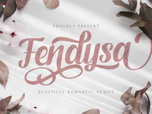 Fendysa Free Font
