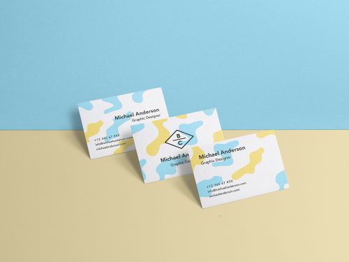 Free Business Card PSD Mockup