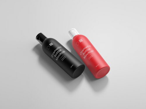 Free Cosmetic Bottle Mockups
