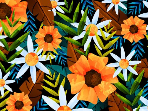 Free Floral Pattern