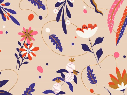 Free Floral Pattern