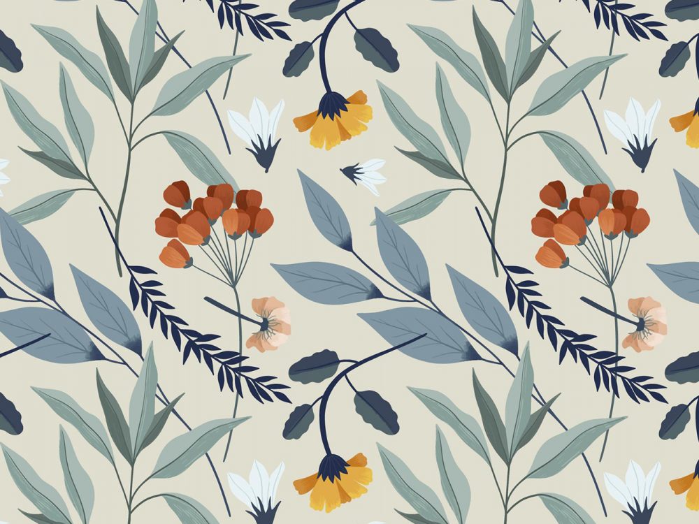 Free Floral Pattern