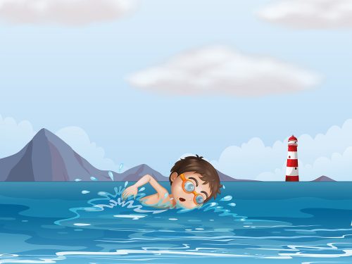 Free Summer Vacation Illustration