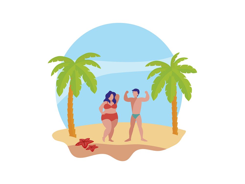 Free Summer Vacation Illustration