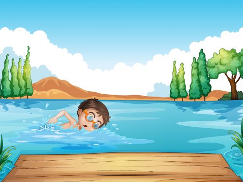 Free Summer Vacation Illustration