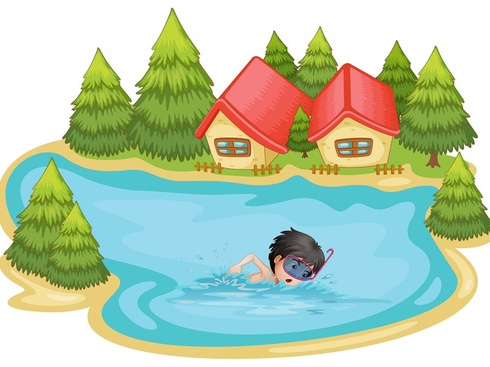 Free Summer Vacation Illustration