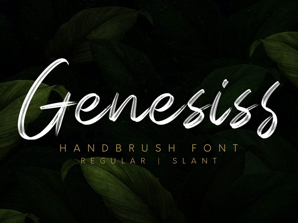 Genesis Free Font